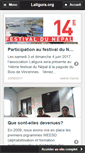 Mobile Screenshot of laligura.org